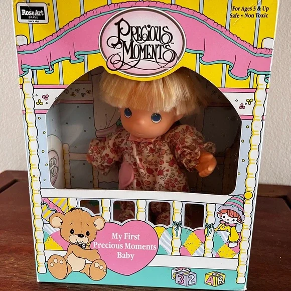 Collectible My First Precious Moments Baby pink - Picture 1 of 14